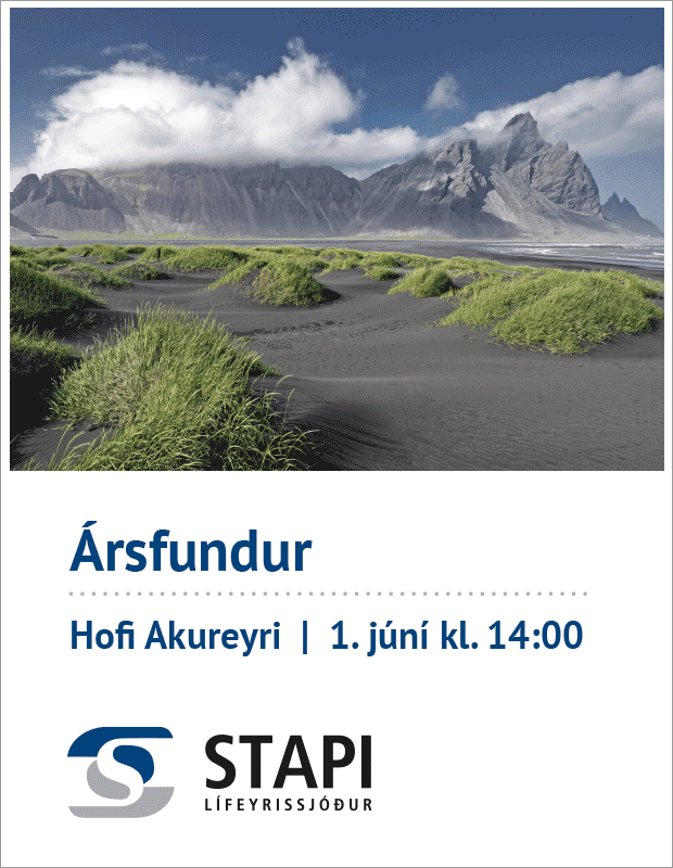 Stapi lífeyrissjóður - ársfundur maí/júní 2022